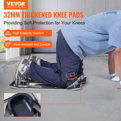 Bostome 28"x8" concrete knee board sliders with stainless steel and EVA pads for comfort.