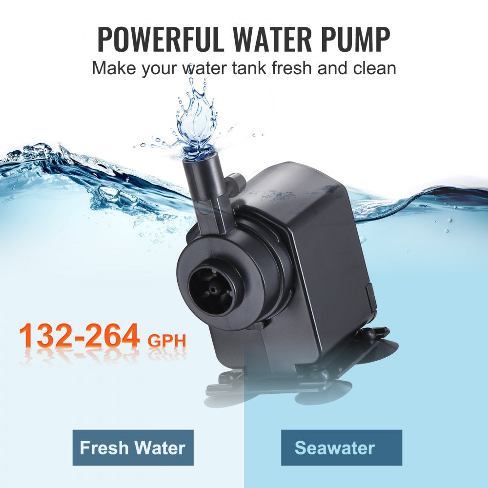 Bostome 52 Gal Aquarium Chiller with 1/10 HP quiet compressor and 132-264 GPH pump for fish tanks.