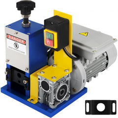 Automatic Electric Wire Stripping Machine 0.05"-0.98",Portable Dark Blue Wire Stripper, Wire Stripping Machine Tool for Scrap Copper Recycling (Dark Blue)