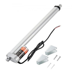 Linear Actuator 12V, 16 Inch High Load 330lbs/1500N Linear Actuator, 0.19"/s Linear Motion Actuator with Mounting Bracket and IP54 Protection