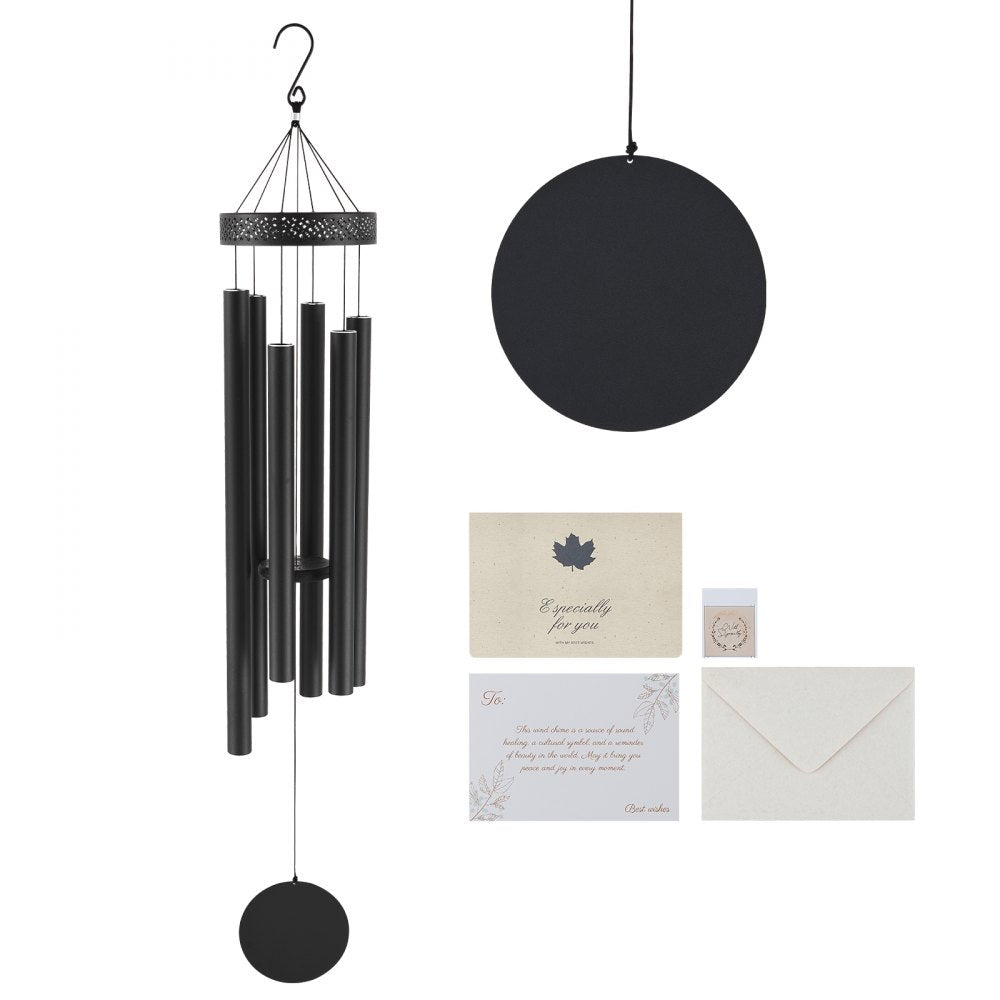 Wind Chimes for Outside 58-Inch Aluminum Memorial Deep Tone Wind Chimes