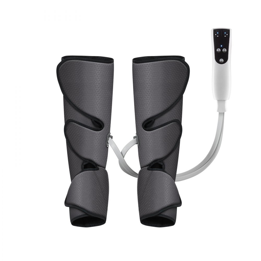 Leg Massager with Air Compression, Foot and Calf Massager with 3 Modes & 3 Intensities, LCD Controller, Compression Massage Boot for Circulation, Swelling and Pain Relief- Great Gift for Mom/Dad