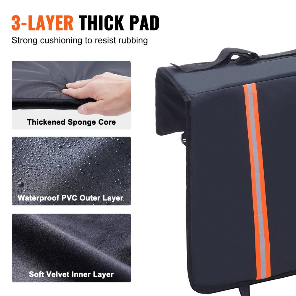 62-inch Tailgate Pad 6-Bike Pickup Truck Bed Tailgate Pad Protector Cover