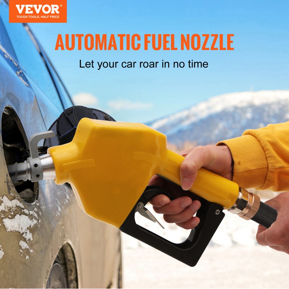 Automatic Fuel Nozzle Shut Off Fuel Refilling 3/4" NPT 13/16" Spout Diesel