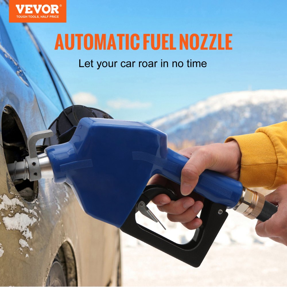 Automatic Fuel Nozzle Shut Off Fuel Refilling 3/4" NPT 13/16" Spout Diesel