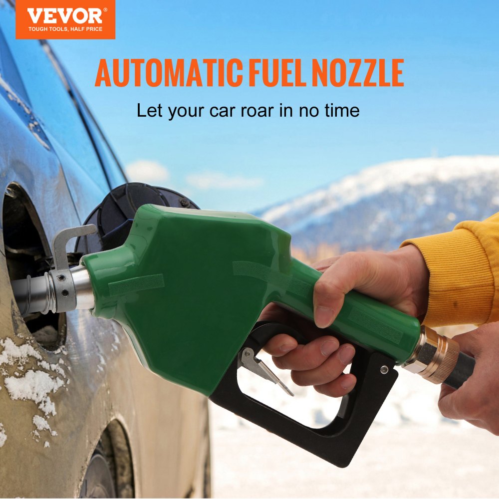 Automatic Fuel Nozzle Shut Off Fuel Refilling 3/4" NPT 15/16" Spout Diesel