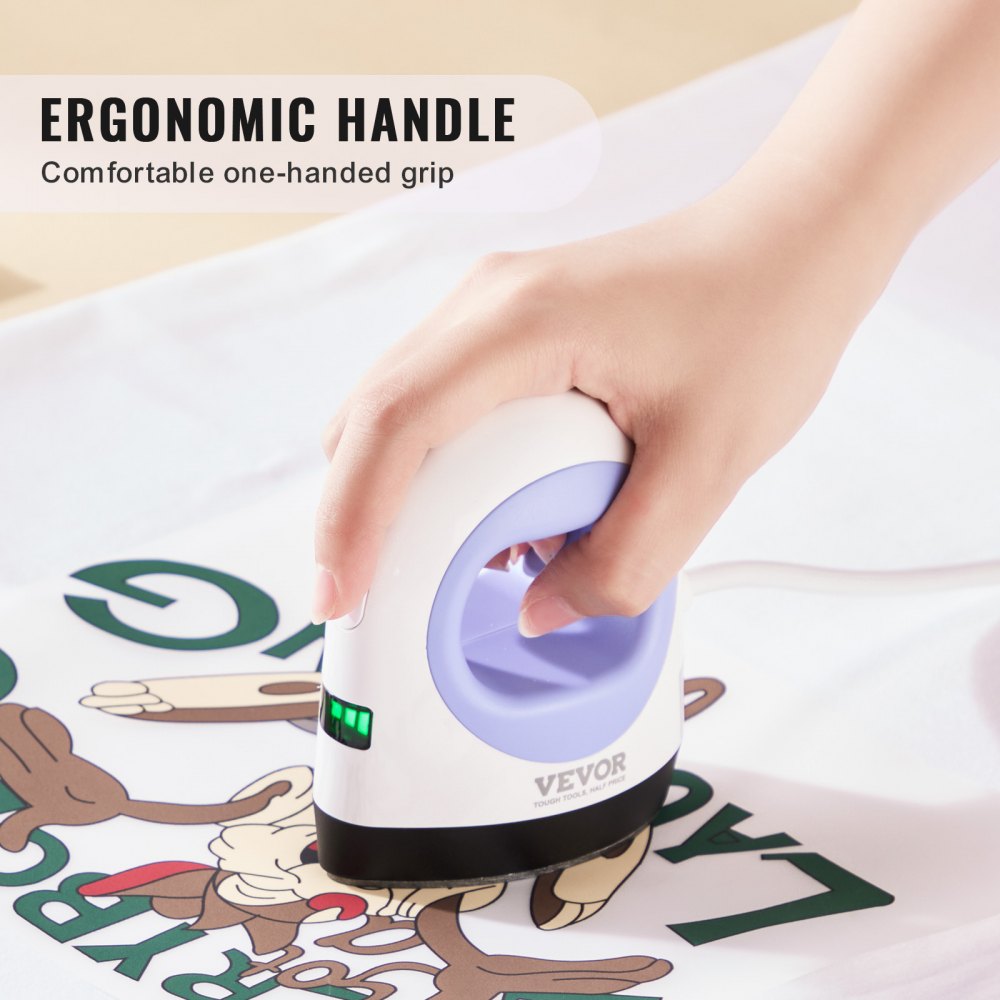 Portable Bostome Mini Heat Press Machine with three temperature settings and compact design.