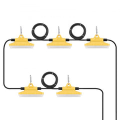 50FT Construction String Work Lights 75W 7500LM Connectable Waterproof