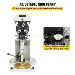 Bostome Inside Ring Engraver Machine with double sided dial for precise ring engraving.