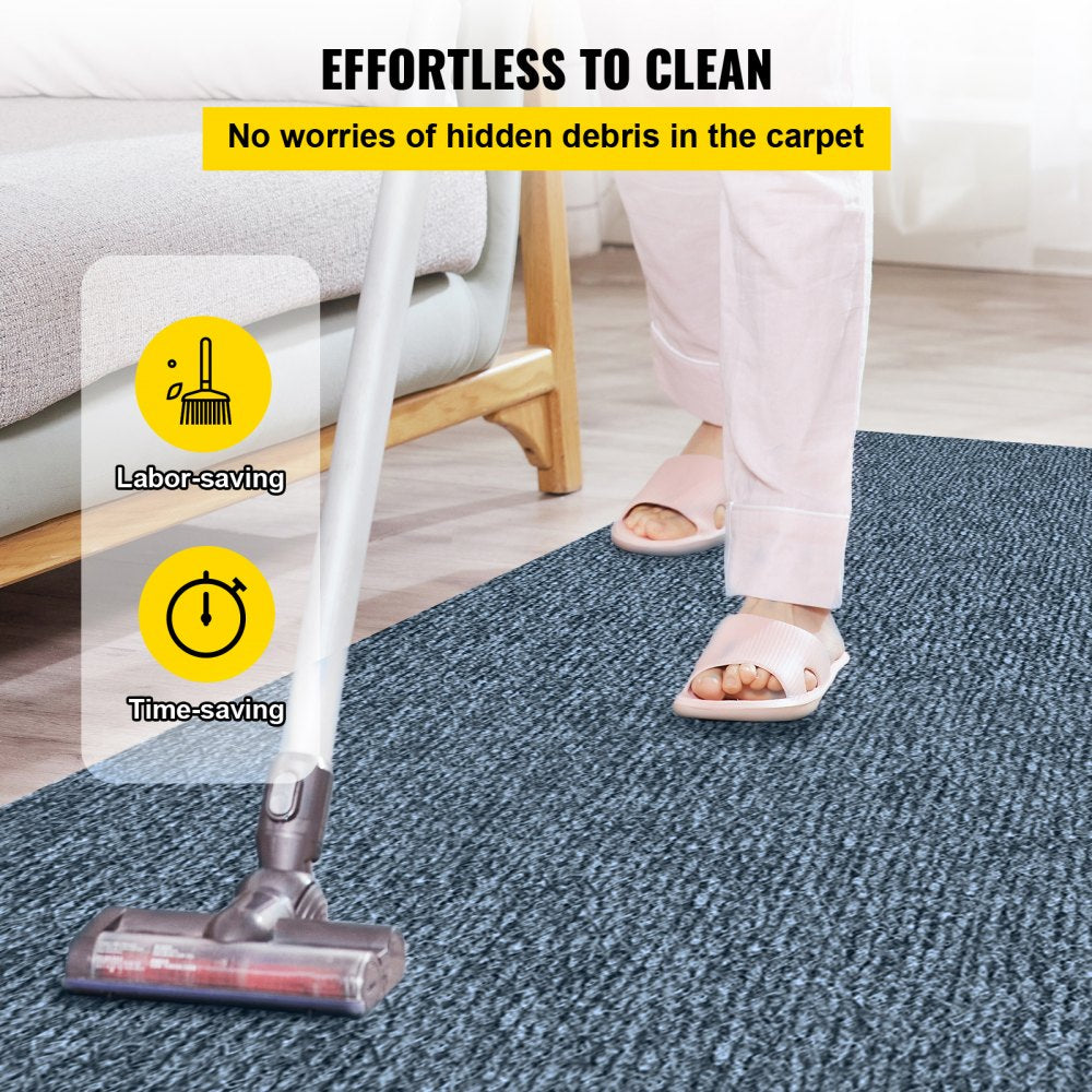 Gray Marine Carpet 6 ft x 39.3 ft Marine Carpeting Marine Grade Carpet for Boats with Waterproof Back Outdoor Rug for Patio Porch Deck Garage Outdoor Area Rug Runner Anti-Slide Porch Rug