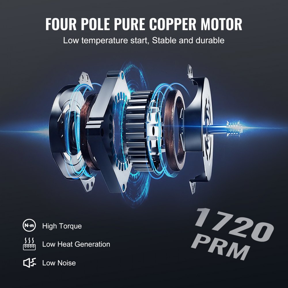1/4 HP 4.5 CFM AC Vacuum Pump and Gauge Set, Single Stage Rotary Vane HVAC Air Vacuum Pump A/C Refrigerant Kit Manifold Gauge Set, with Three-Color Hose Carry Bag, Applicable to R134a, R410a