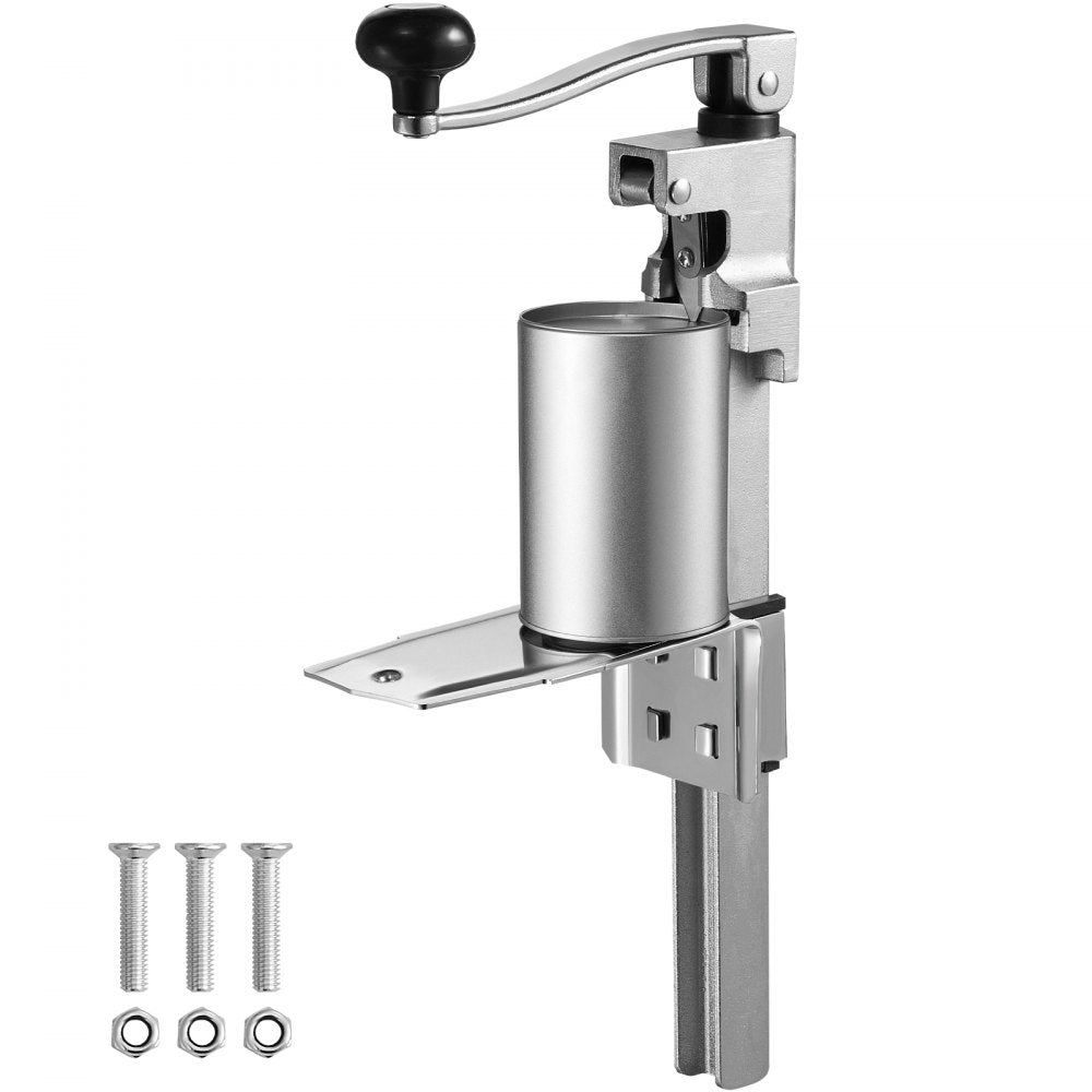 Manual Can Opener, Commercial Table Opener for Large Cans, Heavy Duty Can Opener with Base, Adjustable Height Industrial Jar Opener For Cans Up to 11.8" Tall, for Restaurant Hotel Home Bar