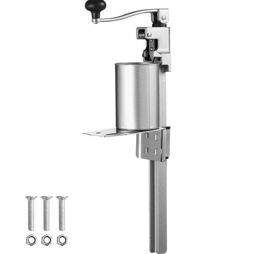 Manual Can Opener, Commercial Table Opener for Large Cans, Heavy Duty Can Opener with Base, Adjustable Height Industrial Jar Opener For Cans Up to 15.7" Tall, for Restaurant Hotel Home Bar