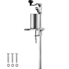 Manual Can Opener, Commercial Table Clamp Opener for Large Cans, Heavy Duty Can Opener with Base, Adjustable Height Industrial Jar Opener For Cans Up to 15.7" Tall, for Restaurant Hotel Home Bar