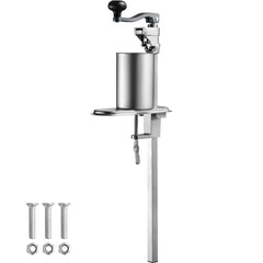 Manual Can Opener, Commercial Table Clamp Opener for Large Cans, Heavy Duty Can Opener with Base, Adjustable Height Industrial Jar Opener For Cans Up to 15.7" Tall, for Restaurant Hotel Home Bar
