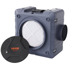 Air Scrubber with 3-Stage Filtration, Stackable Negative Air Machine 550 CFM, Air Cleaner with MERV10, Carbon, H13 HEPA, for Home, Industrial and Commercial Use