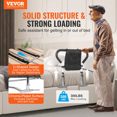 Bed Rails for Elderly Adults 90° Foldable Bed Assist Rails for Seniors