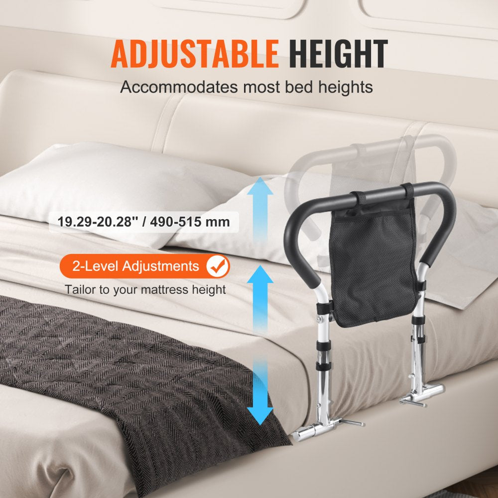 Bed Rails for Elderly Adults 90° Foldable Bed Assist Rails for Seniors