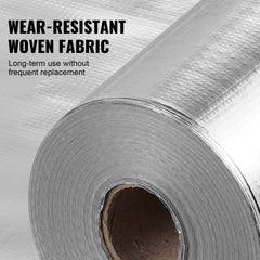 Double Reflective Insulation Roll Woven Fabric Radiant Barrier 48"x250ft