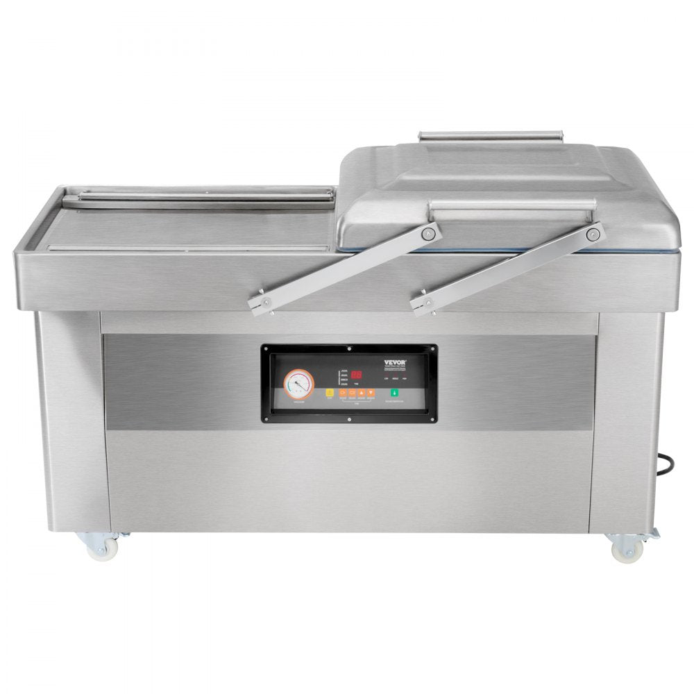 Chamber Vacuum Sealer, 1200W Sealing Power, Vacuum Packing Machine for Wet Foods, Meats, Marinades and More, Compact Size with 23.62" Sealing Length, Applied in Home Kitchen and Commercial Use