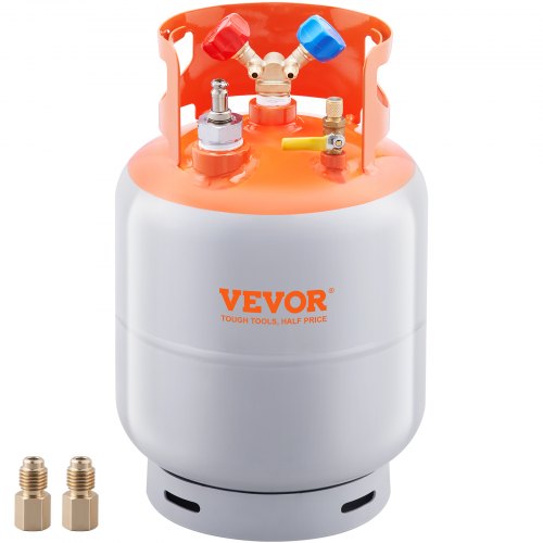 Refrigerant Recovery Reclaim 30lb Cylinder Tank with Floating Switch