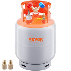 Refrigerant Recovery Reclaim 30lb Cylinder Tank with Floating Switch
