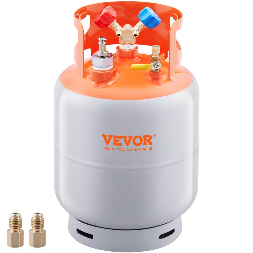 Refrigerant Recovery Reclaim 30lb Cylinder Tank with Floating Switch