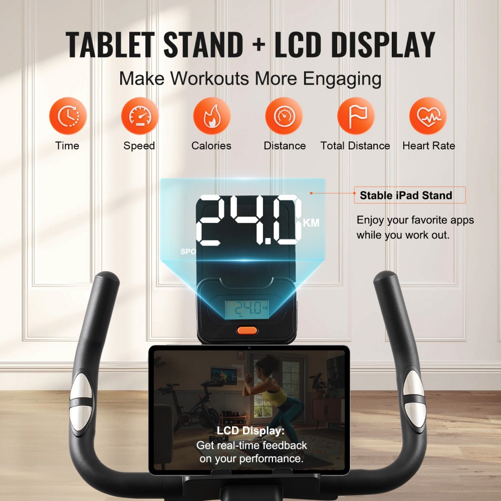 Exercise Bike Magnetic Resistance Stationary Bike Indoor Cycling Bike