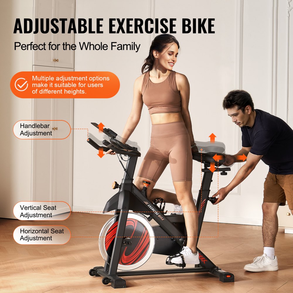 Exercise Bike Magnetic Resistance Stationary Bike Indoor Cycling Bike