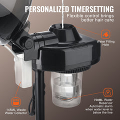 Professional Hair Steamer 11.81-inch Hooded Ionic Hair Steamer with 2 Mode