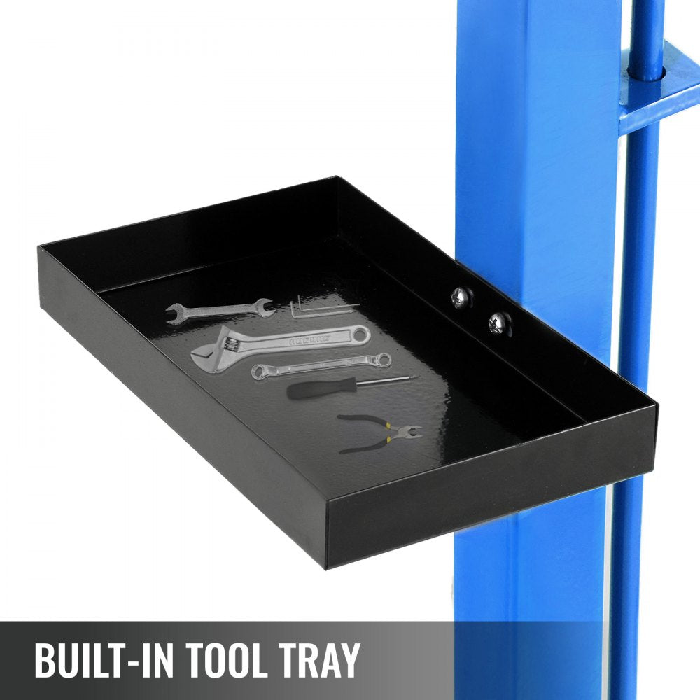 Manual Tire Spreader Portable Tire Changer with Stand Adjustable LED Light Tire Spreader Tool for Light Truck and Car