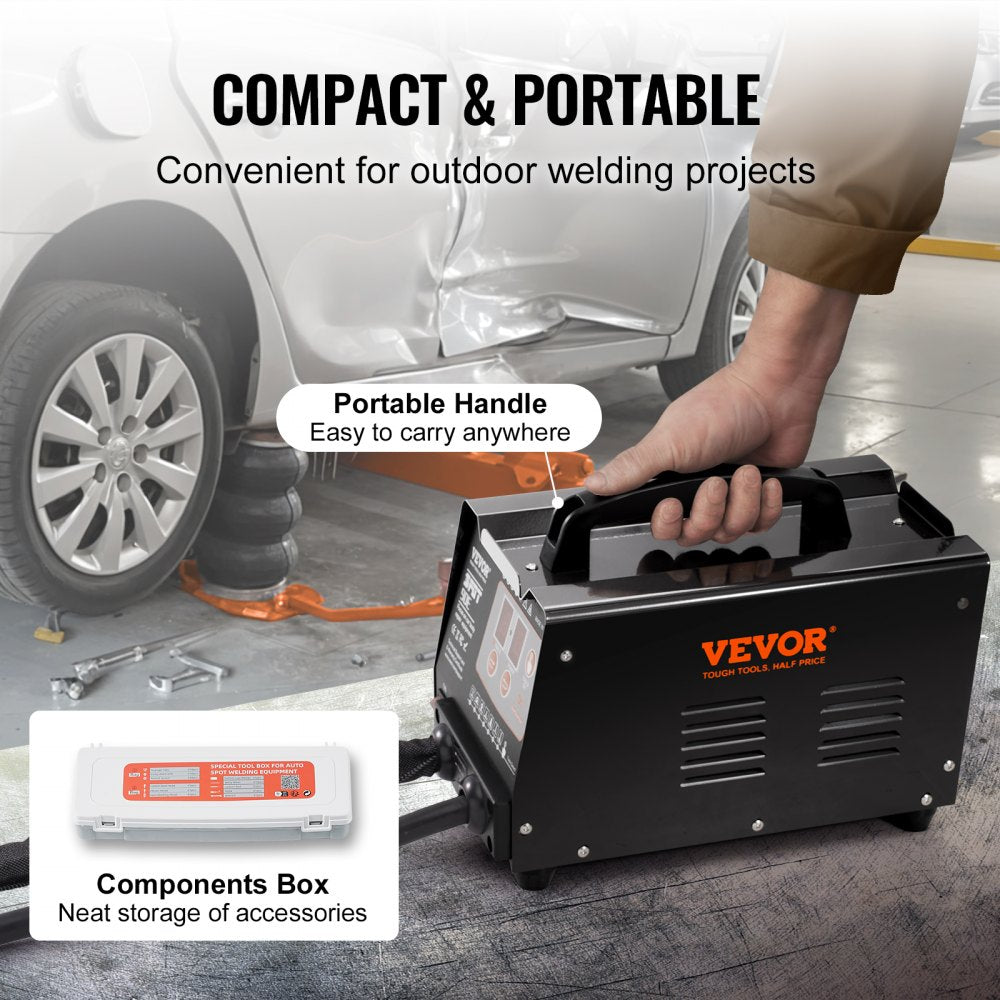 Stud Welder Dent Repair Kit 220V 3KW Spot Welder Dent Puller with 7 Modes