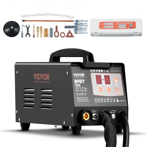 Spot Welder Dent Puller 3KW Stud Welder Dent Repair Kit with 2 Welding Gun