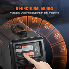 Stud Welder Dent Repair Kit 3KW Spot Welder Dent Puller Machine 9 Modes