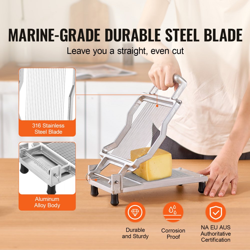 Cheese Cutter with Wire Cheeser Butter Cutting 0.2" Ultra-Thin Cheese Slicer