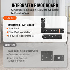 Murphy Bed Kit Full Size Vertical Deluxe DIY Wall Bed Hardware Folding