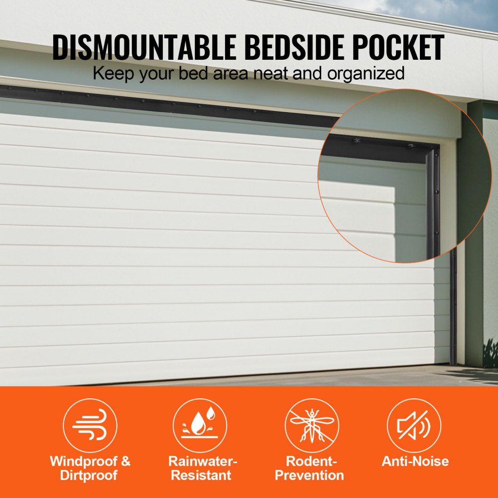 Garage Door Top and Sides Seal Strip 20 FT Universal Weather Stripping