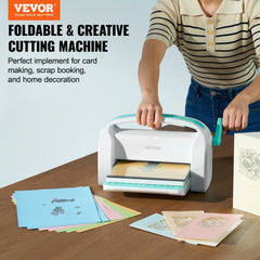 Bostome manual die cutting embossing machine with a 9-inch opening and ergonomic handle.
