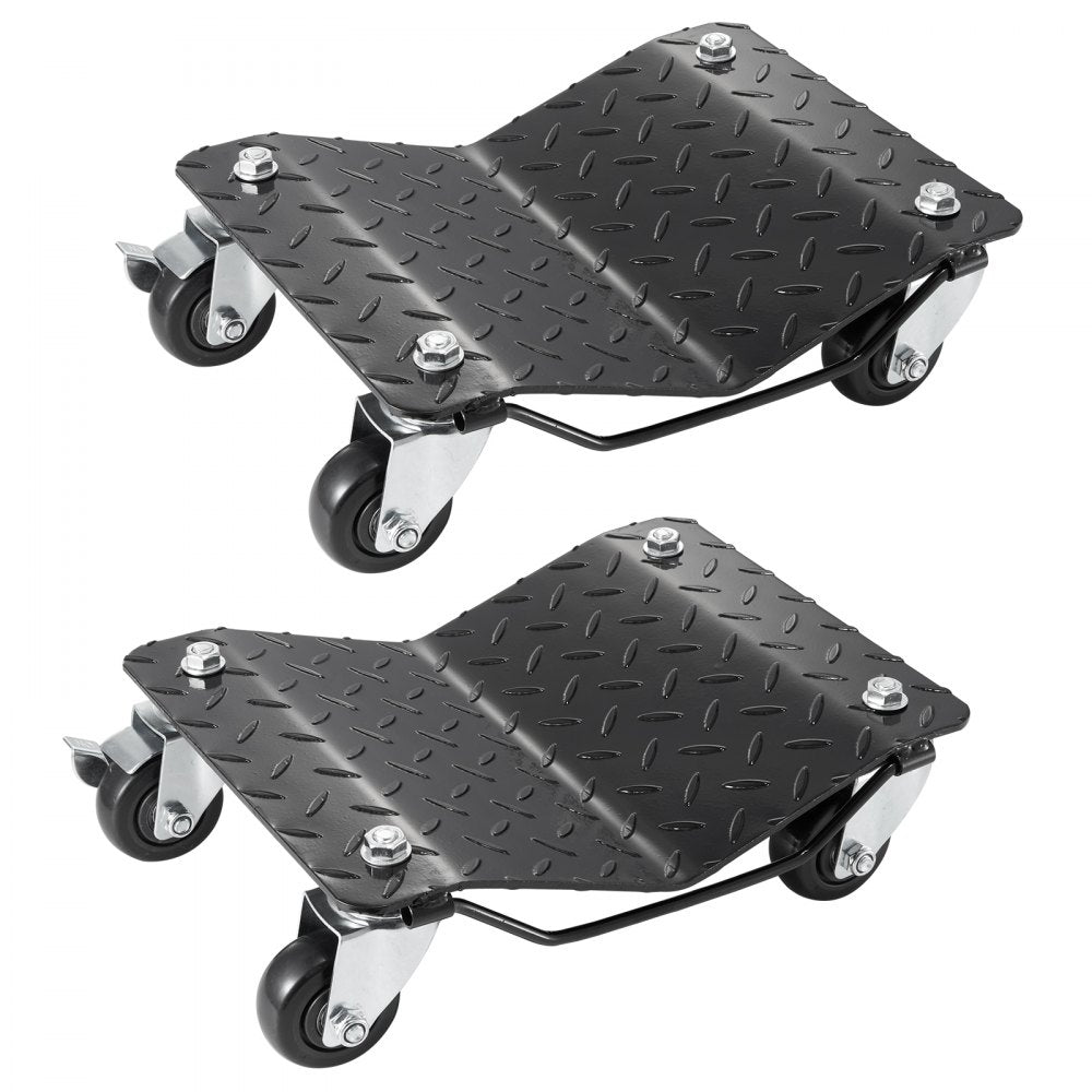 Wheel Dolly, 3000 lbs/1360 kg Car Dollies, Wheel Dolly Car Tire Stake Set of 2 Piece, Heavy-duty Car Tire Dolly Moving Cars, Trucks, Trailers, Motorcycles, and Boats