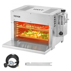 Propane Steak Grill 1500°F Portable Infrared Broiler for Outdoor Barbecue