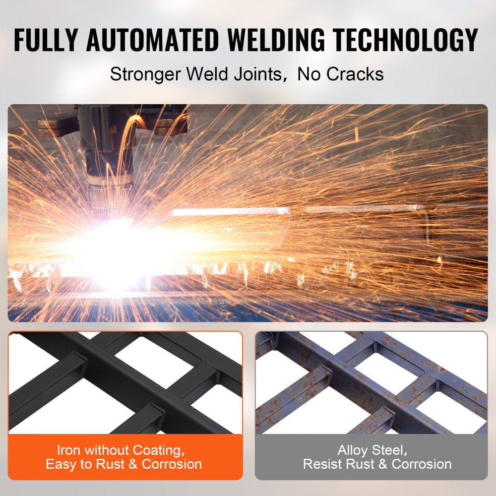 Clamp-on debris forks for 60-inch bucket with reinforced steel tines and 4560 lbs capacity.