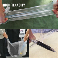 Greenhouse Film 12 x 25 ft, Greenhouse Polyethylene Film 6 Mil Thickness, Greenhouse Clear Plastic Film UV Resistant, Polyethylene Film Keep Warming, Greenhouse Plastic Superior Toughness