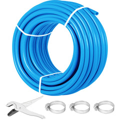 Bostome 1" PEX-B tubing in 300ft length, flexible with a non-oxygen barrier for water systems.
