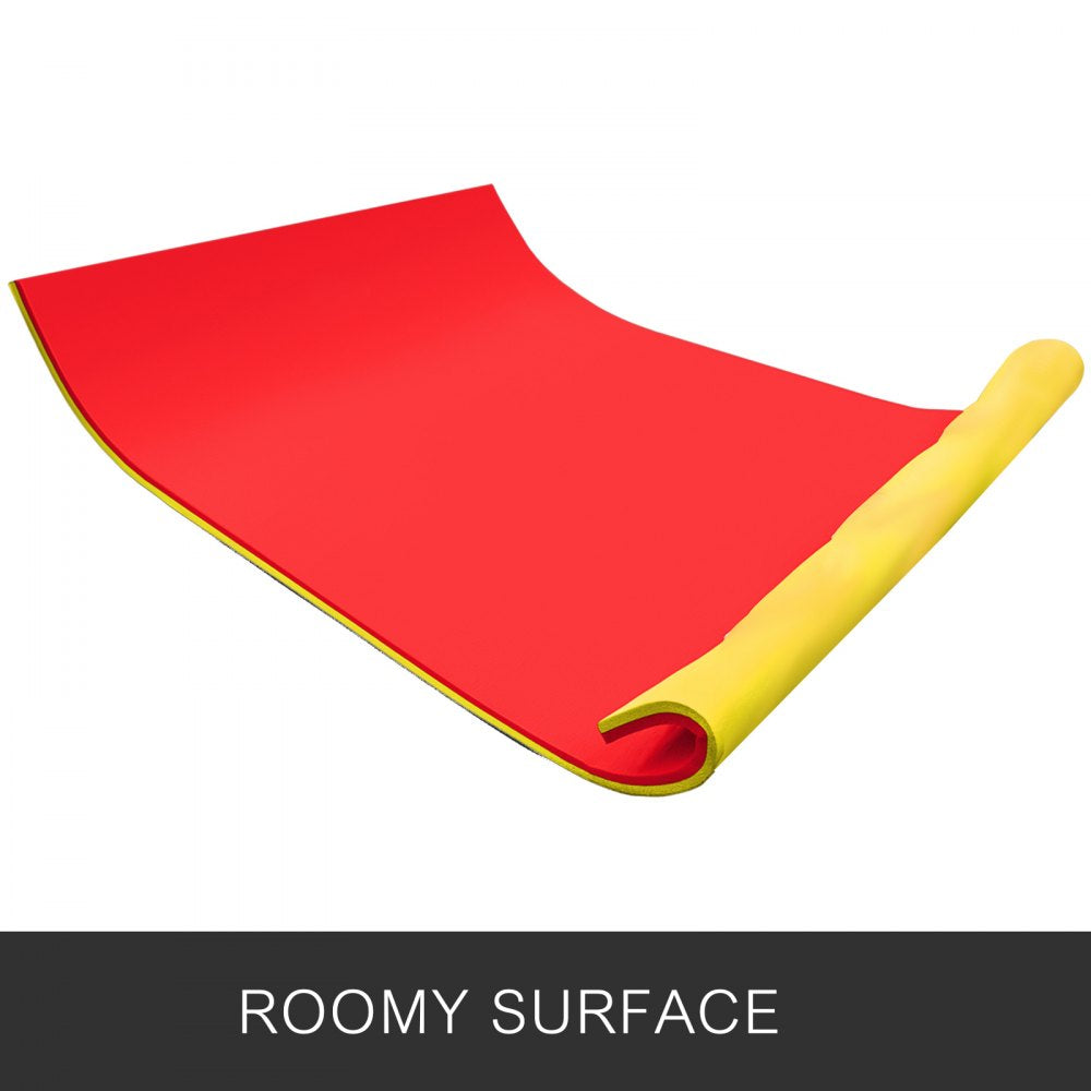 18×6Ft Water Pad Party Float with High Flotation Floating Foam Pad for Water Recreation and Relaxing