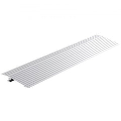 Door Threshold Ramp, 1" Rise, 800 lbs Load Capacity, Door Ramp for Wheelchairs, Aluminum Threshold Ramp for Doorways, Adjustable Modular Threshold Ramp for Wheelchairs, Scooters, Power Chairs