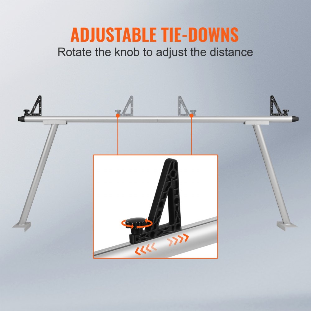 Truck Rack, 800 lbs Capacity, 71"x31" Aluminum Ladder Rack for Truck with 8 Non-Drilling C-clamps, Heavy Duty Truck Bed Rack Two-Bar Set for Kayak, Surfboard, Lumber, Ladder