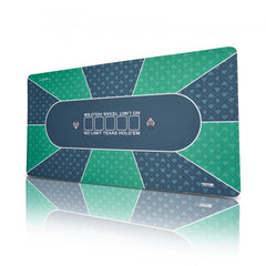 Poker Table Top 70 x 35 Inch Poker Mat 6-8 Players Foldable with Bag Green