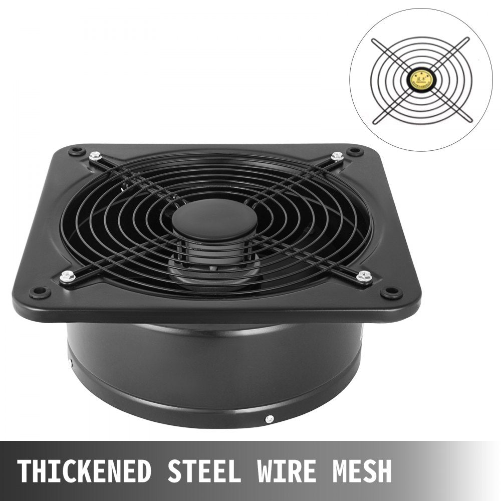 12`` Ventilation Extractor Exhaust Fan Blower Wall Mount Kitchen Bathroom Toilet