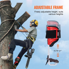Tree Climbing Spikes Climbing Spurs Gear Aluminum Arborist Equipment Red