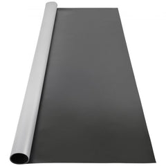 Bostome reversible PVC vinyl dance floor in black and grey, measuring 6.6x9.8ft.